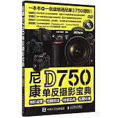 尼康D750單反攝影寶典：相機設置+拍攝技法+場景實戰+後期處理