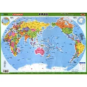 地理學習必備：世界地形世界政區二合一(速查版)