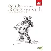 巴哈：無伴奏大提琴組曲 DVD (雙碟裝) / 羅斯托波維奇 (大提琴)