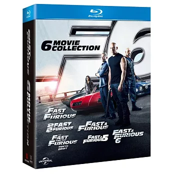 玩命關頭1-6 套裝版 送 玩命關頭7BD (7藍光BD)