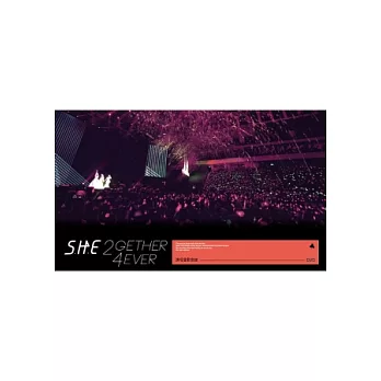 S.H.E/ 2gether 4ever演唱會影音館 DVD平裝發行版