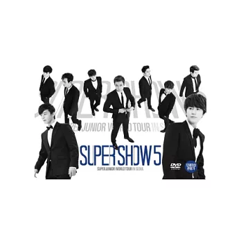 SUPER JUNIOR WORLD TOUR in SEOUL “SUPER SHOW 5”台壓繁體中文字幕版 2DVD