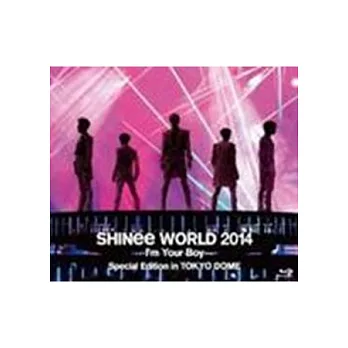 SHINee / SHINee World 2014~I’m Your Boy~Special Edition in TOKYO DOME Limited Edition (2 Blu-ray+100P special photo booklet)