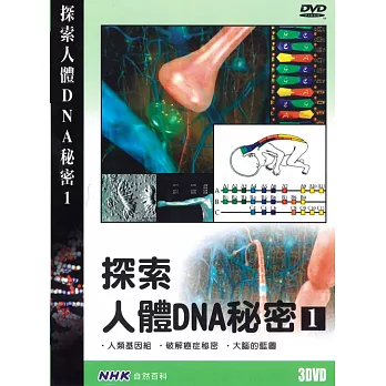 NHK 探索人體DNA秘密(1) 3DVD