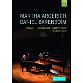 阿格麗希與巴倫波因二重奏 / 阿格麗希〈鋼琴〉巴倫波因〈鋼琴〉 (DVD)