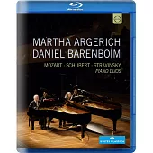 巴倫波因與阿格麗希 鋼琴二重奏 / 巴倫波因 &阿格麗希〈鋼琴〉(藍光BD)