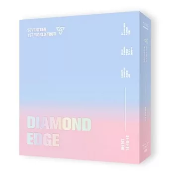 SEVENTEEN －1ST WORLD TOUR CONCERT ’DIAMOND EDGE’ DVD (韓國進口版)