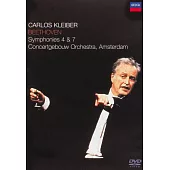 貝多芬：第4&7號交響曲 / 克萊巴 指揮 阿姆斯特丹大會堂管弦樂團 DVD