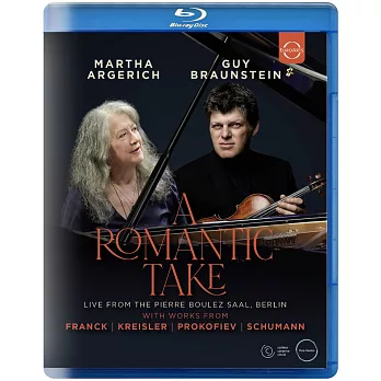 浪漫之旅 - 鋼琴女王阿格麗希與小提琴家蓋伊．布朗斯坦二重奏現場 / 阿格麗希〈鋼琴〉蓋伊．布朗斯坦〈小提琴家〉歐洲進口盤 (Blu-ray)