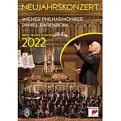 2022維也納新年音樂會 / 巴倫波因 & 維也納愛樂 (DVD)