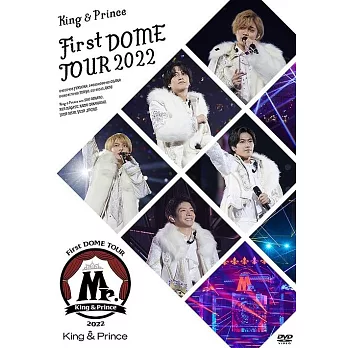 King & Prince / King & Prince First DOME TOUR 2022 〜Mr.〜通常盤 (3DVD) 環球官方進口