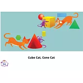 Cube Cat, Cone Cat英語有聲繪本 (電子書)
