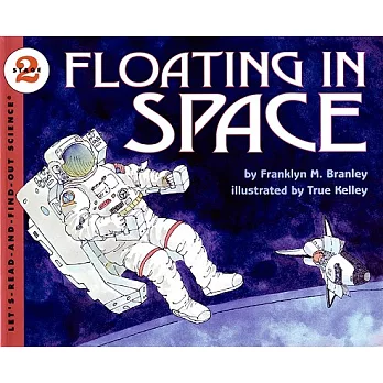 Floating in space