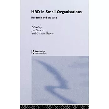 Hrd in Small Organizations: Research and Practice