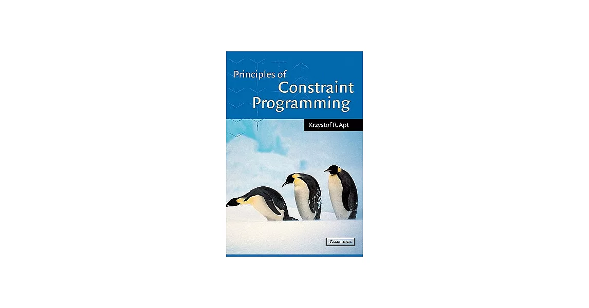 博客來-Principles of Constraint Programming