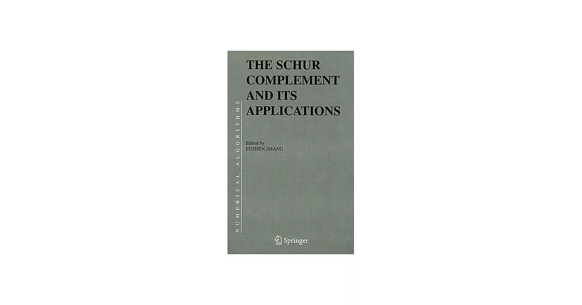 博客來-Schur Complement And Its Applications