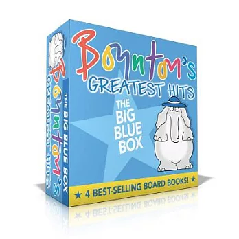 Boynton’s Greatest Hits the Big Blue Box: Moo, Baa, La La La!; A to Z; Doggies; Blue Hat, Green Hat