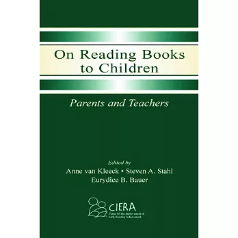 On reading books to children : parents and teachers