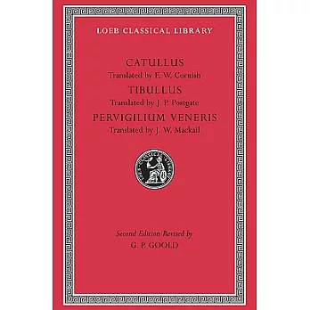 Catullus, Tibullus, Pervigilium Veneris