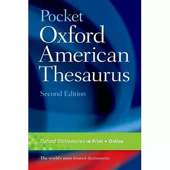 Pocket Oxford American Thesaurus, 2e