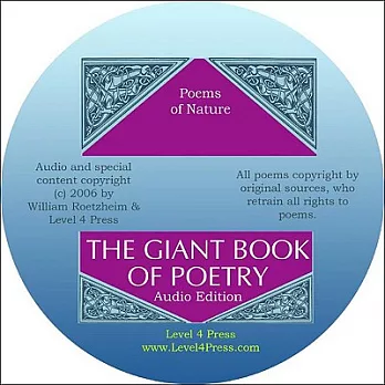 The Giant Book of Poetry: Poems of Nature