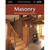 Masonry, Brick and Block Construction: Residential Construction Academy