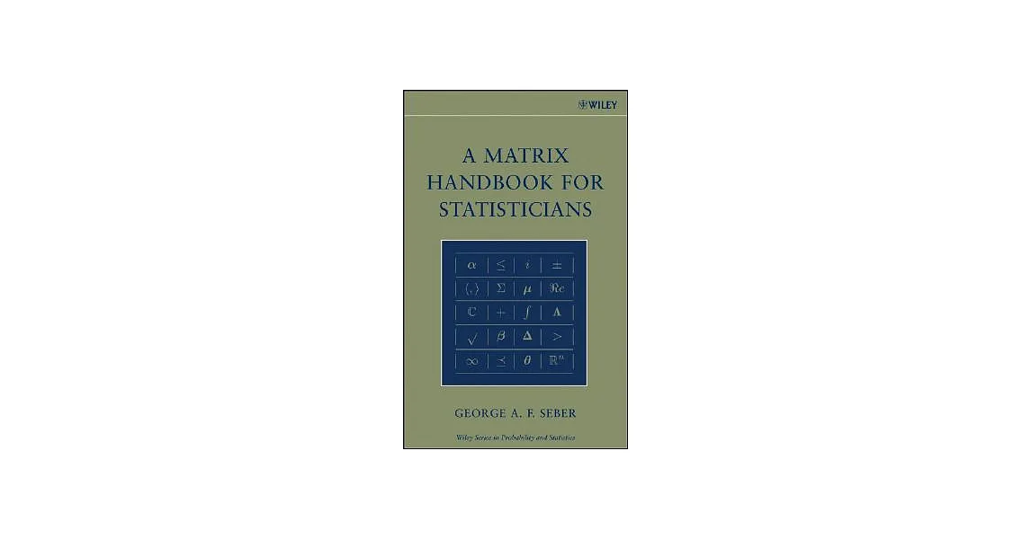 Matrix Handbook.pdf 博客來-A Matrix Handbook for Statisticians