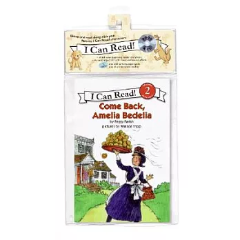 Come Back, Amelia Bedelia Book and CD（I Can Read Level 2）
