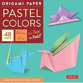 Origami Paper Pastel: Perfect for Small Projects or the Beginner Folder
