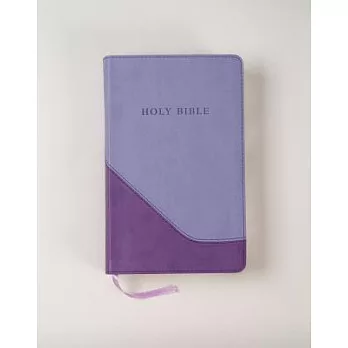 Holy Bible: King James Version, Lilac/Violet, Imitation Leather, Personal Size Giant Print Reference Bible