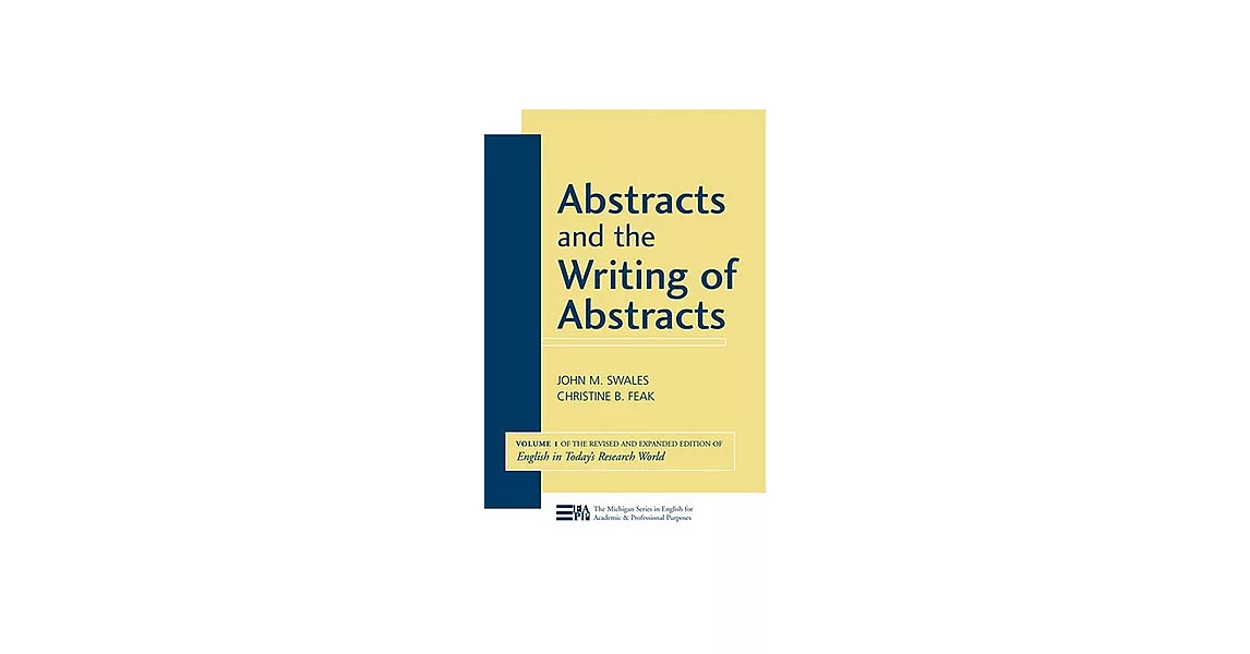 博客來-Abstracts and the Writing of Abstracts