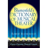 Blumenfeld’s Dictionary of Musical Theater: Opera, Operetta, Musical Comedy
