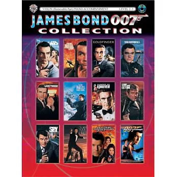 James Bond 007 Collection: Violin Removable Part0/Piano Accompaniment Level 2-3