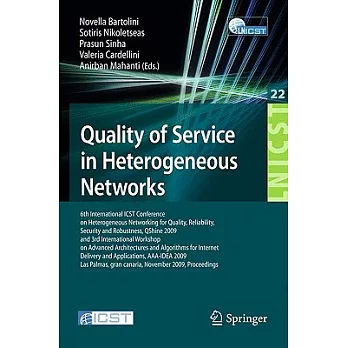Quality of Service in Heterogeneous Networks: 6th International ICST Conference on Heterogeneous Networking for Quality, Reliabi