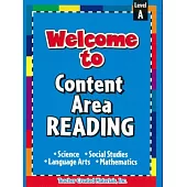 Welcome to Content Area Reading A