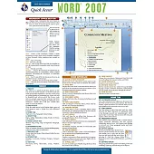 Word 2007: Rea Quick Access Fast Facts Revies Reference Chart