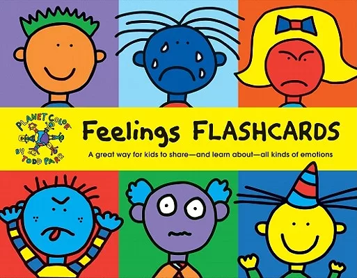 Todd Parr Feelings Flash Cards: (kids Learning Flash Cards, Children’s Emotion Cards, Emotion Games)