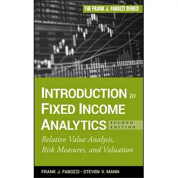 博客來-Introduction to Fixed Income Analytics: Relative Value Analysis ...