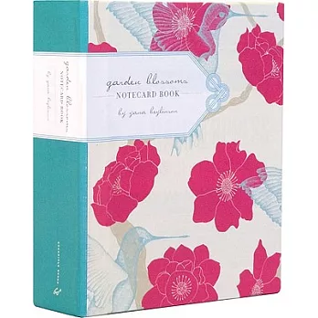 Garden Blossoms Notecard Book
