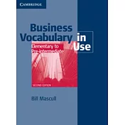 Business Vocabulary in Use: Elementary to Pre-intermediate