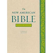 The New American Bible: Black Duradera with Zipper Closure, Gilded Edges, Ribbon Marker, Presentation Page