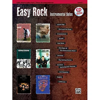 Easy Rock Instrumentals for Strings, Level 1: Cello