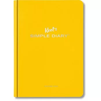 Keel’s Simple Diary Vintage Yellow