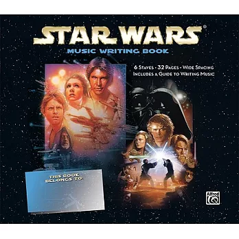 Star Wars Music Writing Book