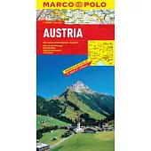 Marco Polo Map Austria