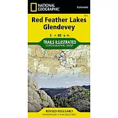National Geographic Trails Illustrated Map Red Feather Lakes / Glendevey