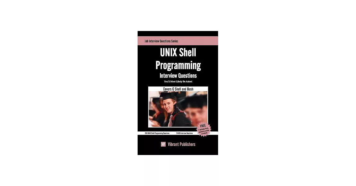 博客來-Unix Shell Programming Interview Questions You’ll Most Likely Be Asked