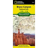 National Geographic Trails Illustrated Map Bryce Canyon National Park: Utah, USA
