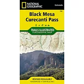 National Geographic Trails Illustrated Map Black Mesa / Curecanti Pass