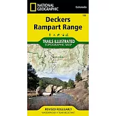 National Geographic Trails Illustrated Map Deckers / Rampart Range